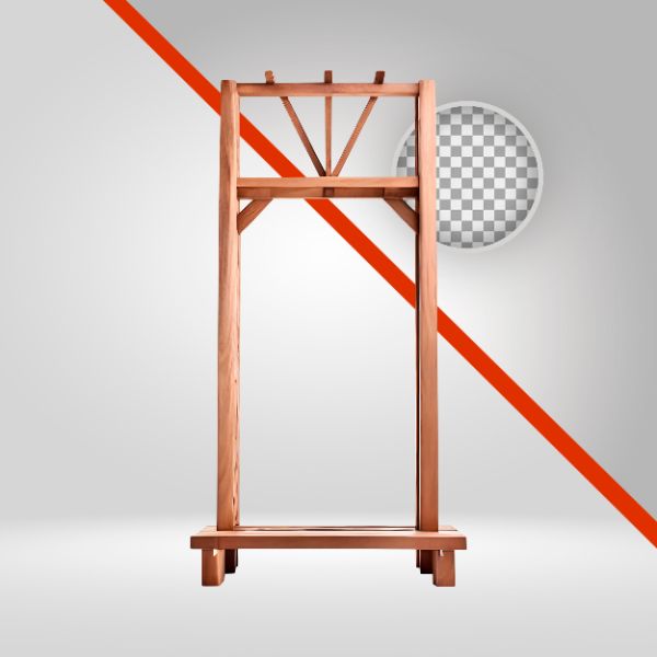 ESTRUTURA DE MADEIRA 3D-IA, GRADE, ESTRADO, ELEMENTO PNG PARA FLYERS DE EVENTO, VAQUEJADA, SERTANEJO, SÃO JOÃO, FUNDO