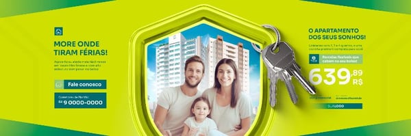 IMOBILIÁRIA IMÓVEIS CORRETOR SOCIAL MEDIA BANNER POST