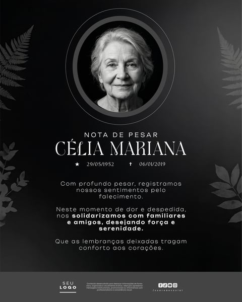 LUTO / NOTA DE PESAR