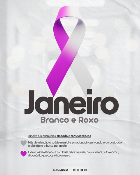 JANEIRO BRANCO E JANEIRO ROXO