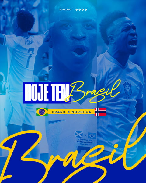 COPA DO MUNDO FUTEBOL BRASIL X NORUEGA VINI JR 01