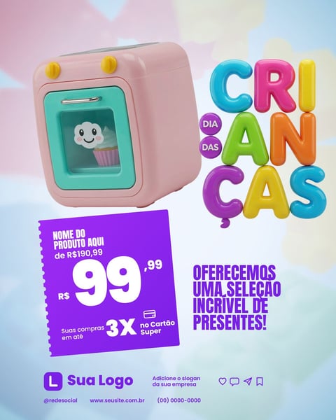 COLEÇÃO DIA DAS CRIANÇAS POST 01