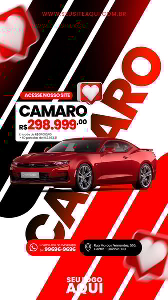 POST STORY - CONCESSIONÁRIA DE CARROS