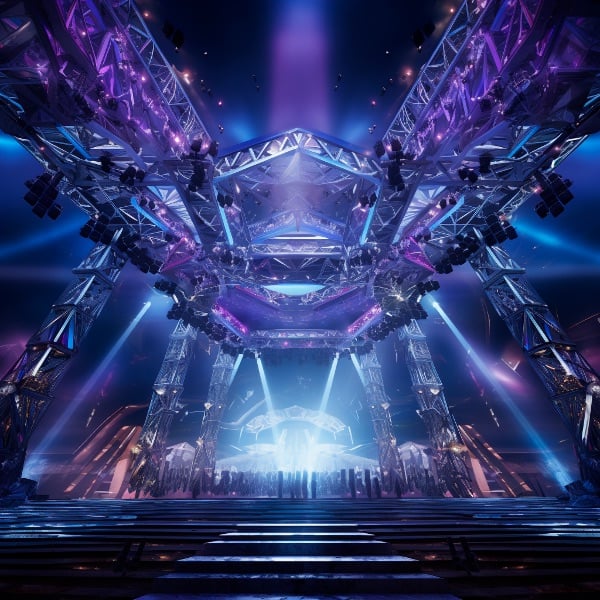 ESTRUTURA METÁLICA PARA SHOW