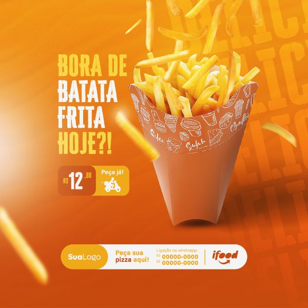 HAMBURGUERIA E PIZZARIA SOCIAL MEDIA POST FEED