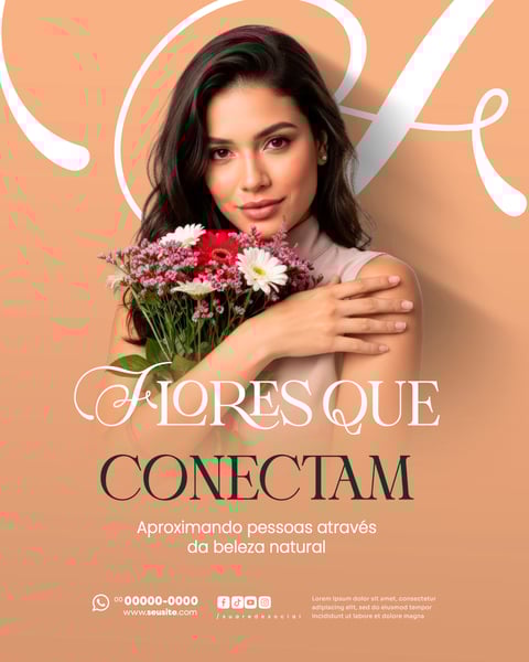 FLORICULTURA SOCIAL MEDIA PSD EDITÁVEL 6