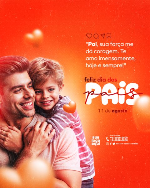DIA DOS PAIS 11 DE AGOSTO FEED