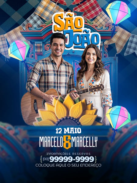 FEED FLYER EVENTOS SHOWS ARTISTAS SOCIAL MEDIA PSD EDITÁVEL 07
