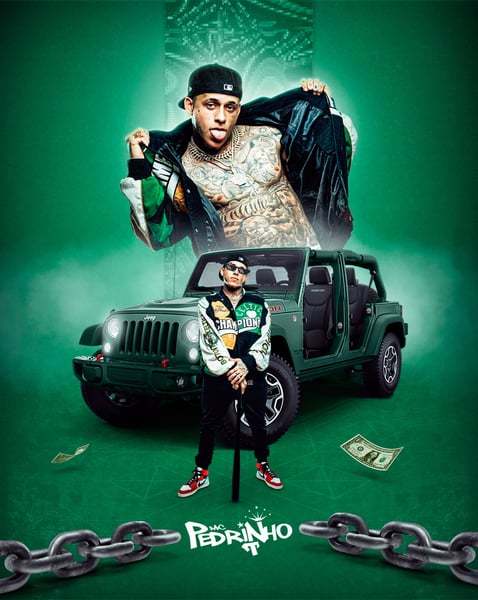 FLYER ARTISTA MC PEDRINHO FEED