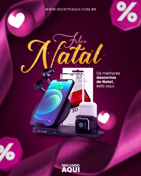 POST FEED | FELIZ NATAL | MERRY CHRISTMAS | PSD EDITÁVEL