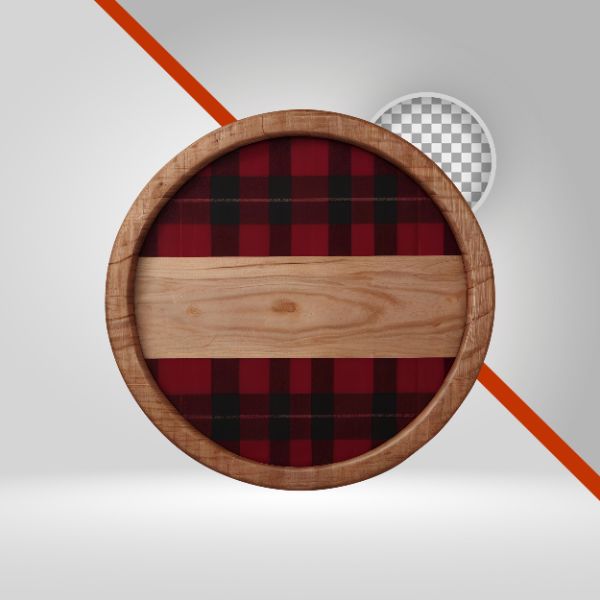 CÍRCULO DE MADEIRA PARA SÃO JOÃO, ELIPSE PRA TEXTO, ELEMENTO PNG, FUNDO TRANSPARENTE, TÁBUAS, VAQUEJADA, ARRAIÁ, 3D