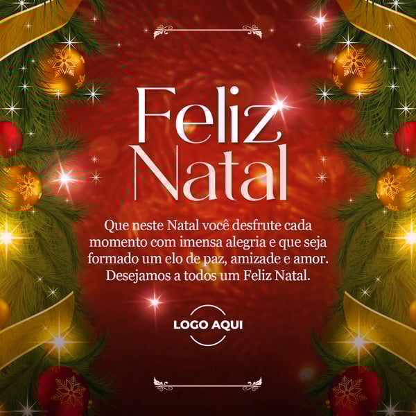 FLYER PSD EDITÁVEL DE NATAL FEED 01