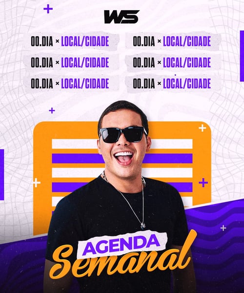 FLYER AGENDA SEMANAL PSD - WS FEED