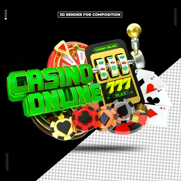 ELEMENTO 3D CASSINO ONLINE PNG