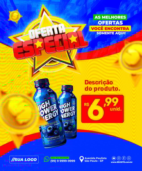 ENCARTE OFERTA ESPECIAL REDES SOCIAIS