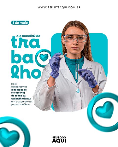 FEED - DIA DO TRABALHADOR - PSD EDITÁVEL