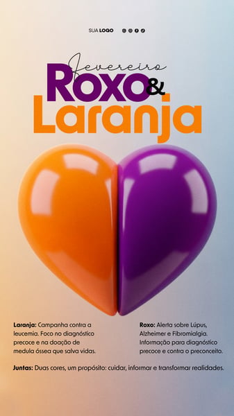 FEVEREIRO ROXO FEVEREIRO LARANJA 01 STORY
