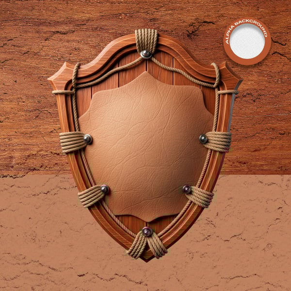 ELEMENTO DE MADEIRA PARA COMPOSIÇÃO DE ARTES 2025 MODELO 04