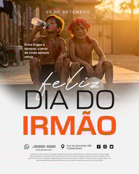 5 DE SETEMBRO DIA DO IRMÃO 9