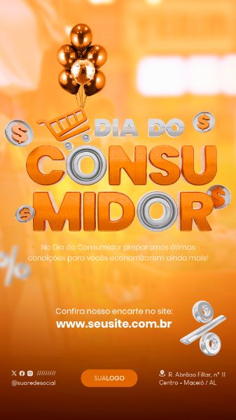 DIA DO CONSUMIDOR VAREJO OFERTA PROMOÇÃO STORY
