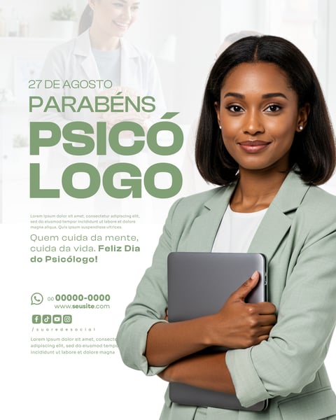 27 DE AGOSTO DIA DO PSICÓLOGO