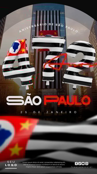 ANIVERSÁRIO DE SÃO PAULO