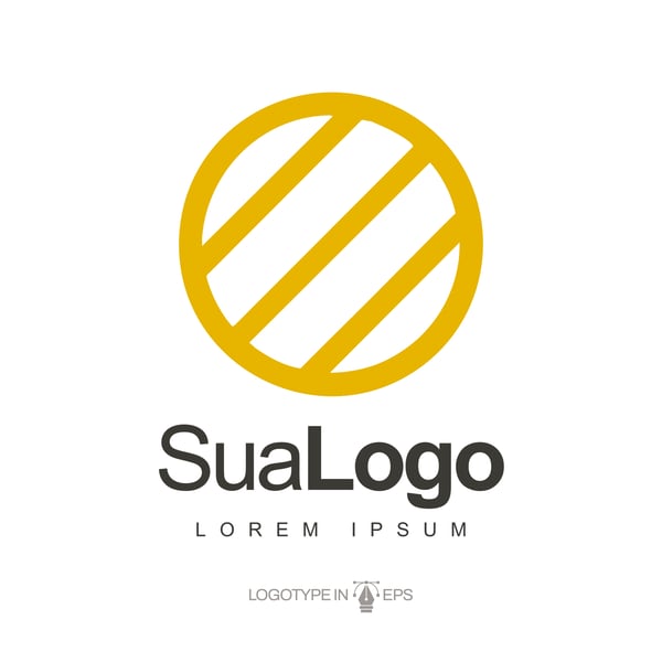 Logotipo Energia Solar Vetor AI EPS Editável 1
