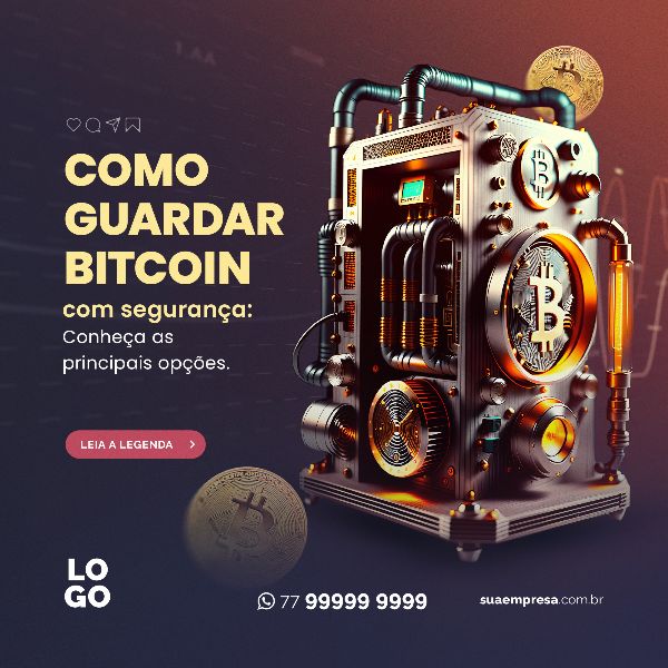 COMO GUARDAR BITCOIN - SOCIAL MEDIA CRIPTOMOEDAS