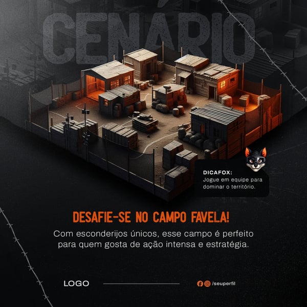 JDA SOCIAL MEDIA PARA PAINTBALL 3