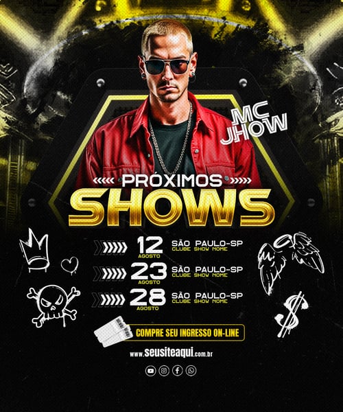 FLYER EVENTOS MÚSICA