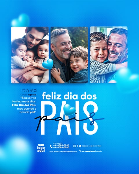 DIA DOS PAIS 09 DE AGOSTO FEED 1