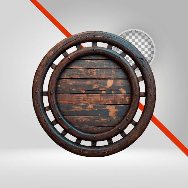 CÍRCULO DE MADEIRA 3D, ELEMENTO PNG, TÁBUA DE CORTE, ELIPSE PARA TEXTO, SERTANEJO, SÃO JOÃO, RODA, CAVALGADA, SELO 3D