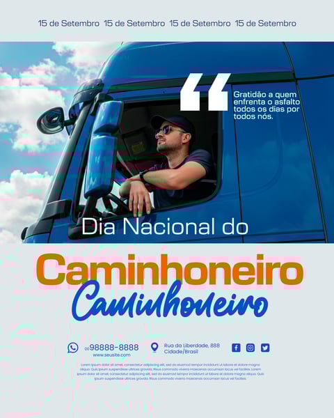 16 DE SETEMBRO DIA NACIONAL DO CAMINHONEIRO 9