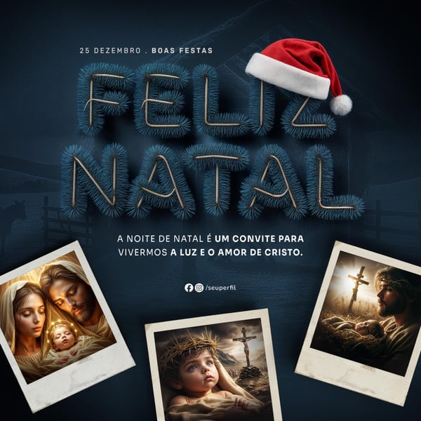 SOCIAL MEDIA FELIZ NATAL