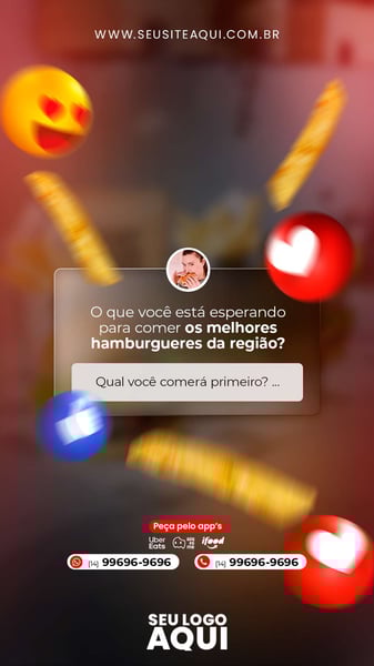 POST STORY - HAMBURGUERIA