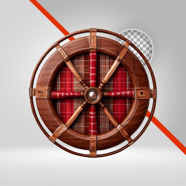 CÍRCULO SÃO JOÃO 3D, ELIPSE DE MADEIRA PRA TEXTO, ELEMENTO PNG, VOLANTE NAVIO, FUNDO TRANSPARENTE, RODA, PANO,