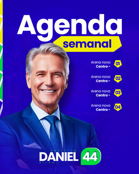 CAMPANHA ELEITORAL POLÍTICA ELEIÇÃO PREFEITO VEREADOR GOVERNADOR SOCIAL MEDIA PSD EDITÁVEL C1