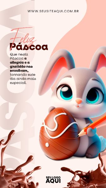 STORY - FELIZ PÁSCOA | PSD EDITÁVEL