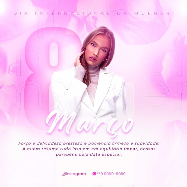 POST DIA DA MULHER FEED