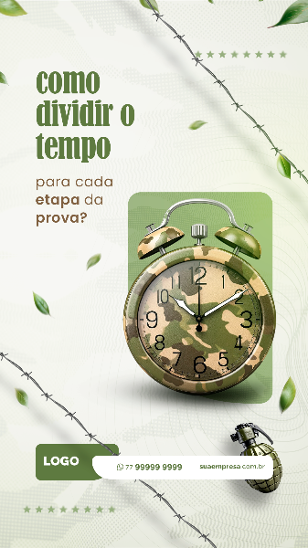 SOCIAL MEDIA CURSO PREPARATÓRIO MILITAR 9