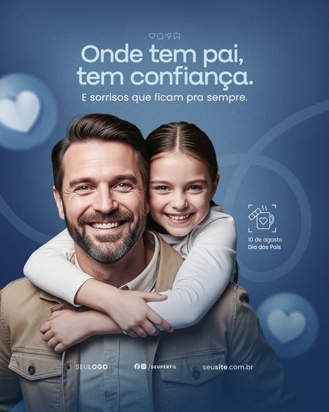 Dia Dos Pais - Social Media