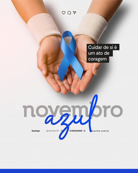 NOVEMBRO AZUL SOCIAL MEDIA PSD 3