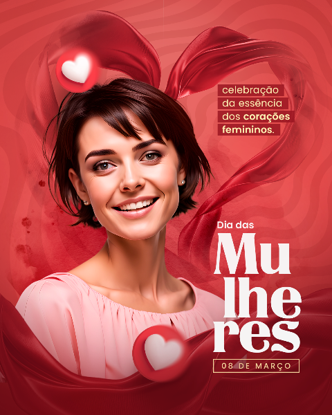 SOCIAL MEDIA DIA INTERNACIONAL DA MULHER