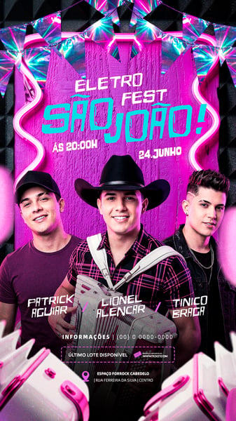 SÃO JOÃO FLYER EVENTO
