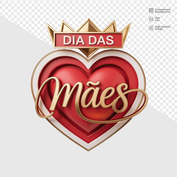 ELEMENTO 3D DIA DAS MÃES 5