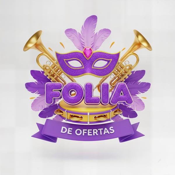 SELO 3D CARNAVAL FOLIA DE OFERTAS 04