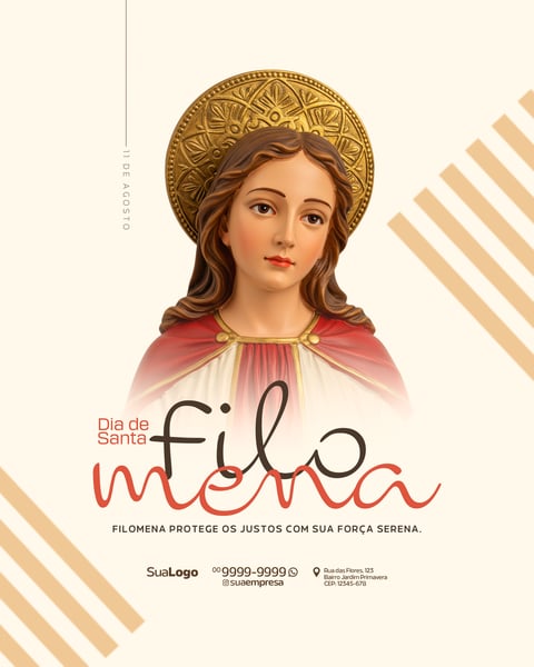 SOCIAL MEDIA DIA DE SANTA FILOMENA