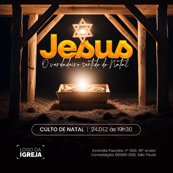 SOCIAL MEDIA - CULTO ESPECIAL DE NATAL FEED