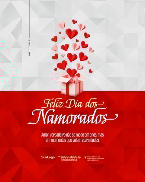 SOCIAL MEDIA DIA DOS NAMORADOS