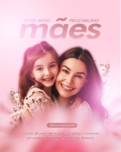 FLYER FELIZ DIA DAS MÃES FEED
